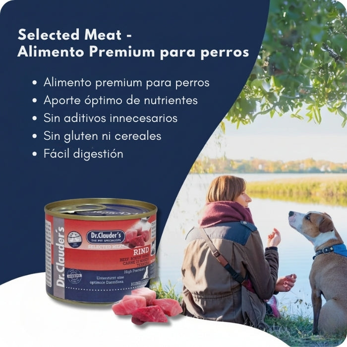 Selected Meat de Dr Clauder's: alimento premium para perros
