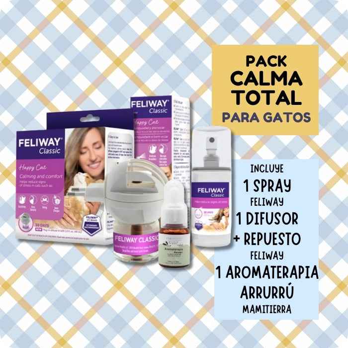 Pack Calma Total para gatos – Feliway + Aromaterapia antiestrés