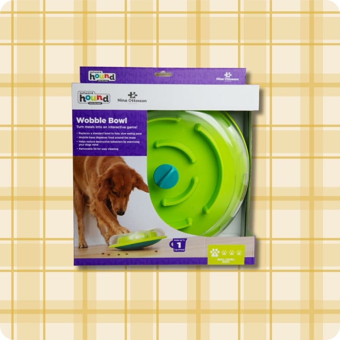 Caja Wooble Bowl juguete cognitivo nivel 1 Nina Ottosson