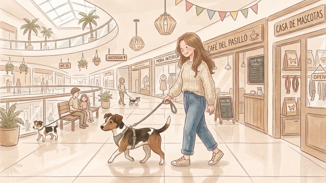 ¿El mall es malo para los perros? Depende del perro.