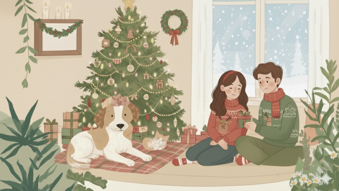 Cómo preparar tu casa (y a tus mascotas) para las fiestas 🎄🐾