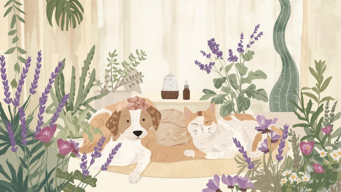 El poder del aroma: cómo calmar a tu mascota naturalmente