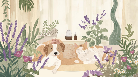 El poder del aroma: cómo calmar a tu mascota naturalmente