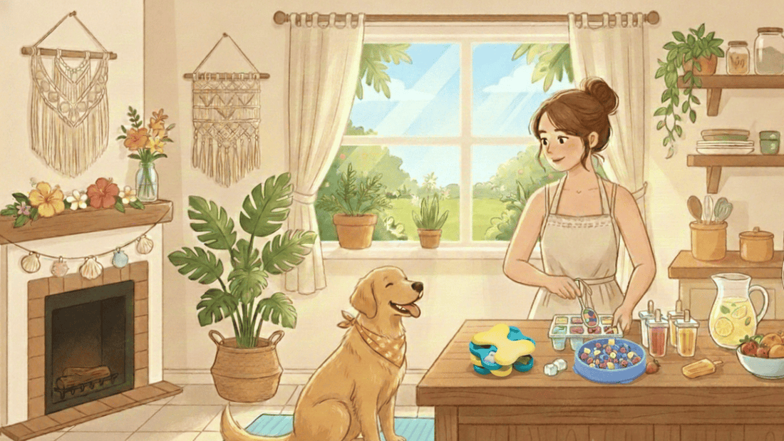 Juegos congelados para perros: recetas fáciles para refrescar y enriquecer este verano