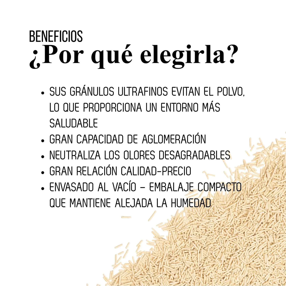 Arena Vegetal Aglomerante para Gatos Catit Go Natural Cáscara de Guisante 5.6kg