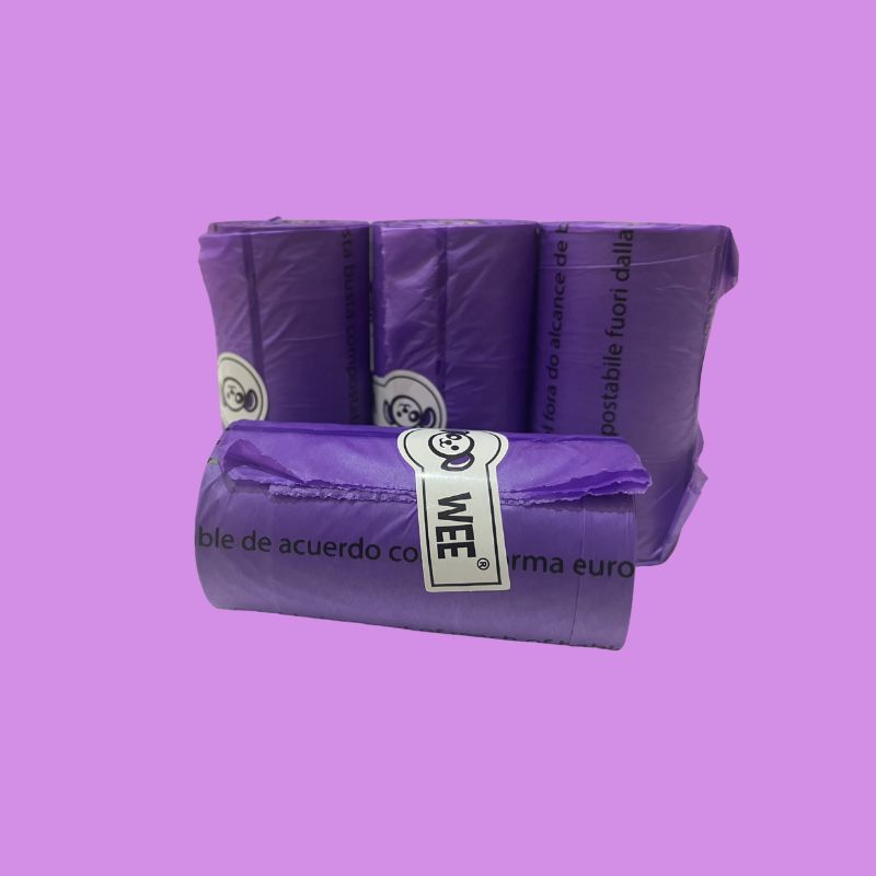 Bolsas Wee compostables para popó