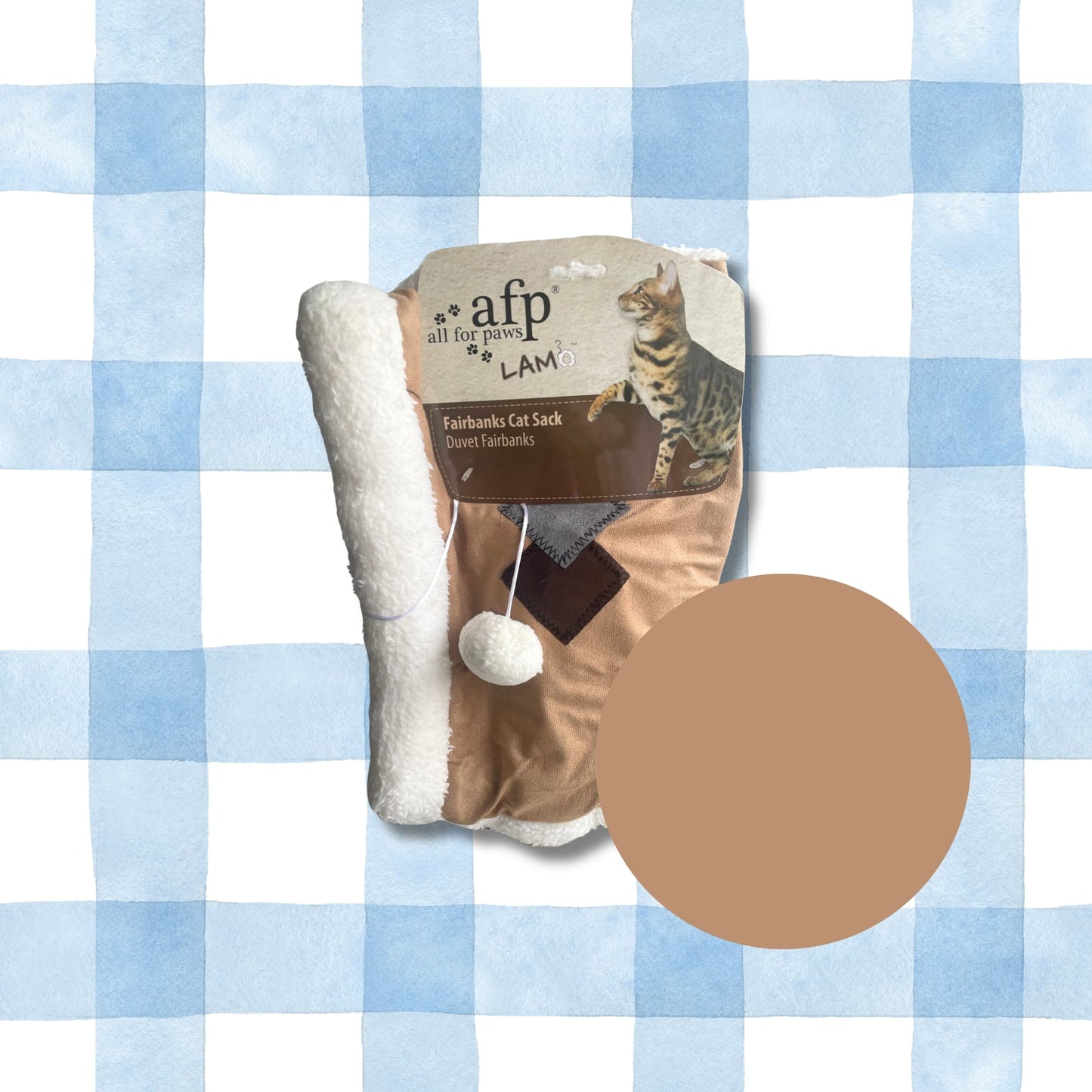 Saco Cama para Gatos Lamb Fairbanks Cat Sack All For Paws