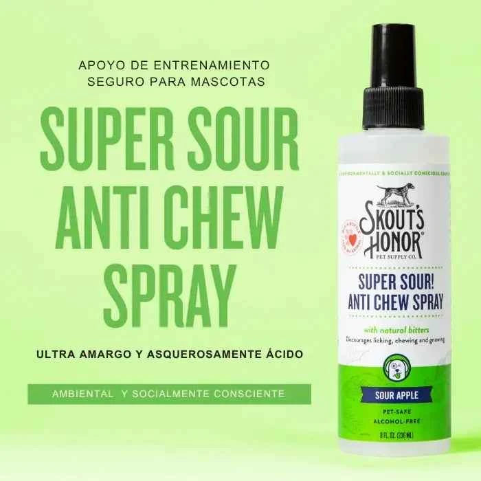 Super Sour Anti Chew Spray Skouts Honor | Spray Antimordeduras