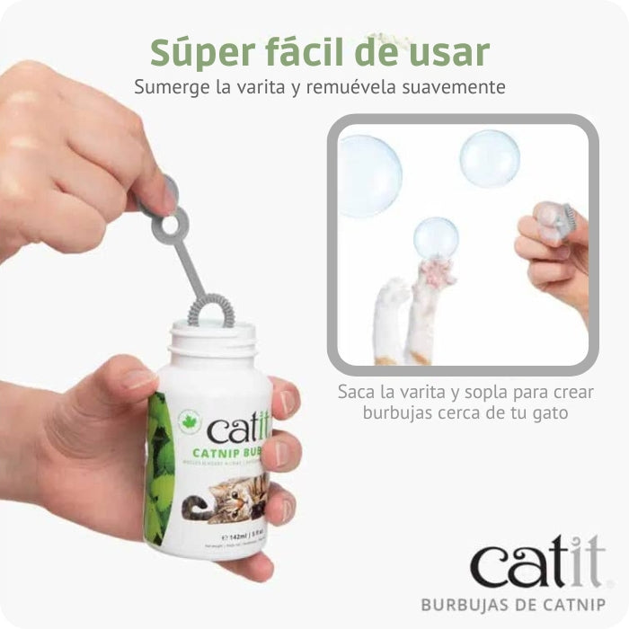 Burbujas de catnip para gatos | Catit