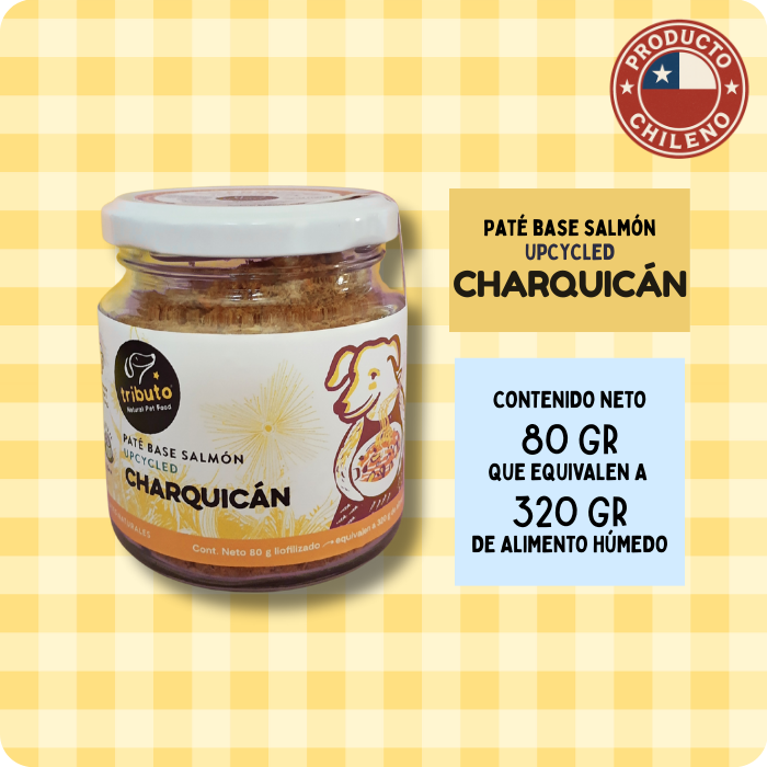 Paté liofilizado receta Charquicán Tributo