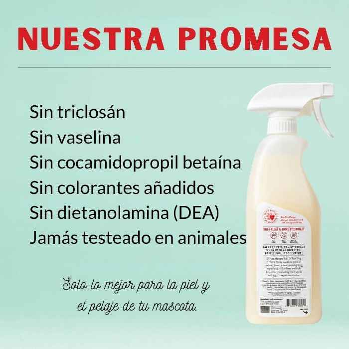 Flea and Tick Skouts Honor Spray Antiparasitario para Perro y Hogar