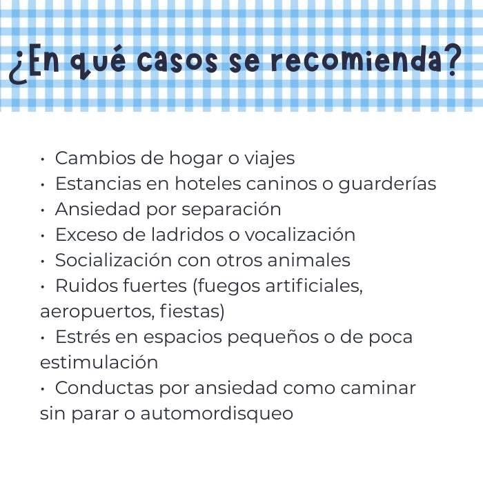 Cuando se recomienda usar Paz Pet