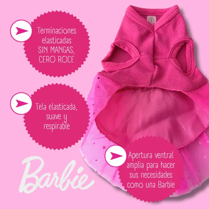 Disfraz de Barbie para perros y gatos | Confección Nacional