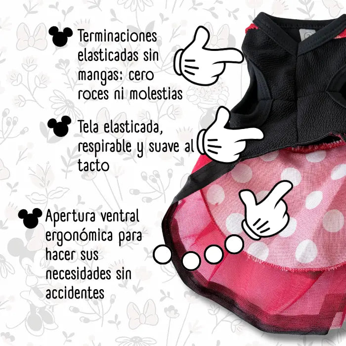 Disfraz de Minnie para perros y gatos | Confección Nacional
