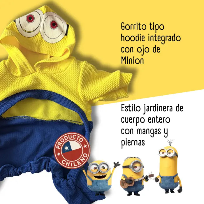 Disfraz de Minion para perros y gatos | Confección Nacional