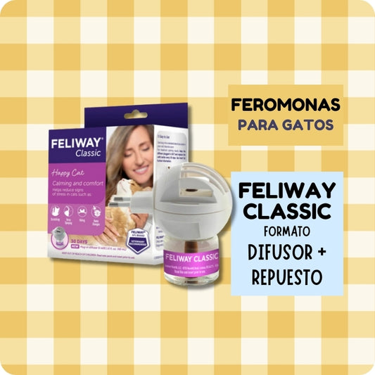 Feliway Classic difusor más repuesto feromonas para gatos