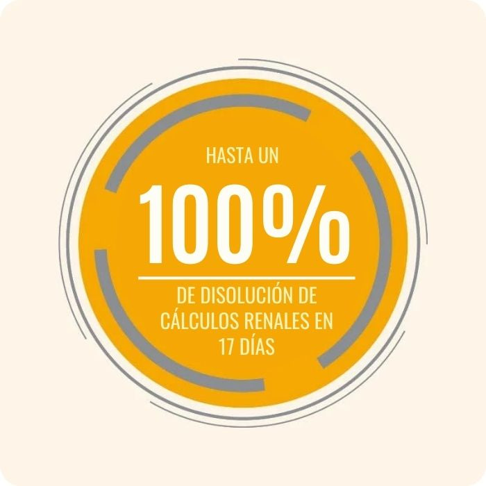 Hasta un 100% de disolución de cálculos renales en 17 días consumiendo Protect Urinary de Pro Nutrition