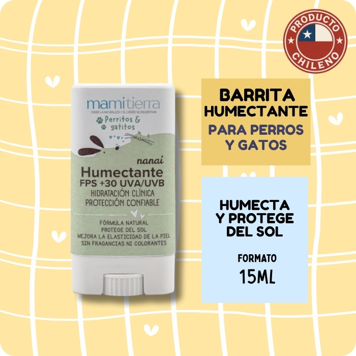 Humectante nanai mamitierra con FPS 30