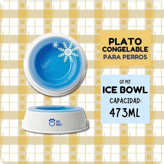 Ice Bowl: Plato congelable para perros de GF Pet