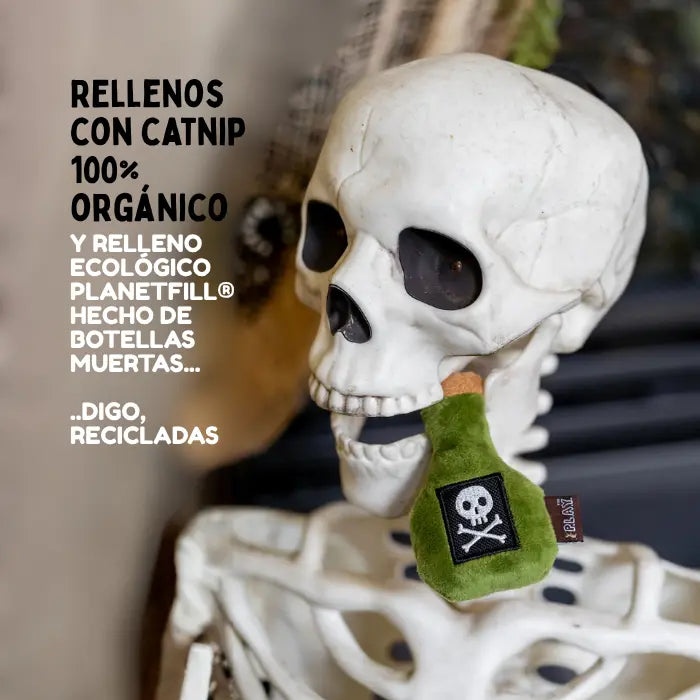 Juguete para Gatos Peluche con Catnip PLAY Feline Frenzy Dupla Mortal Set x2