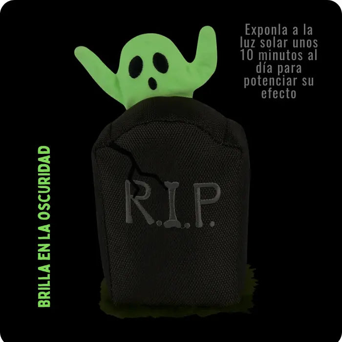 Juguete para Perros Lapida de Halloween PLAY Howling Haunts Lápida Embrujada