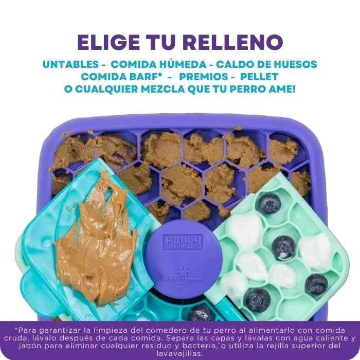 Lick n Flip Nina Ottosson | Puzzle y Mat de Lamido para perros Nivel 1