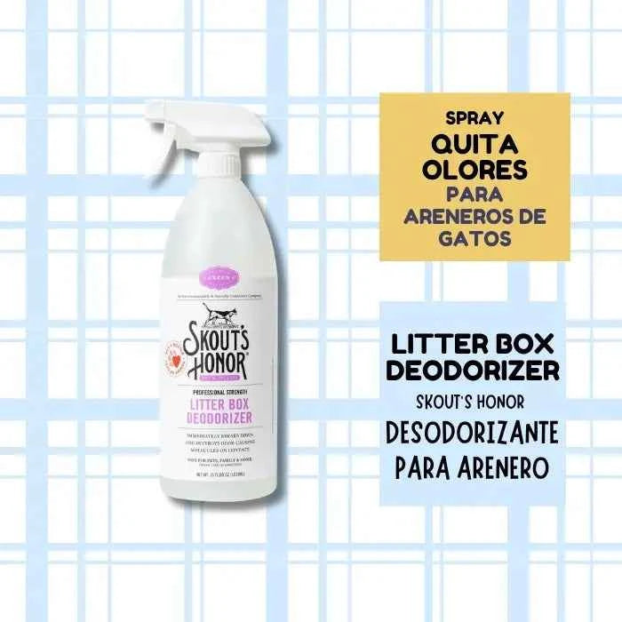 Litter Box Deodorizer Skouts Honor | Desodorizante de Arena para Gatos