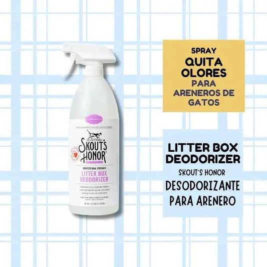 Litter Box Deodorizer Skouts Honor | Desodorizante de Arena para Gatos
