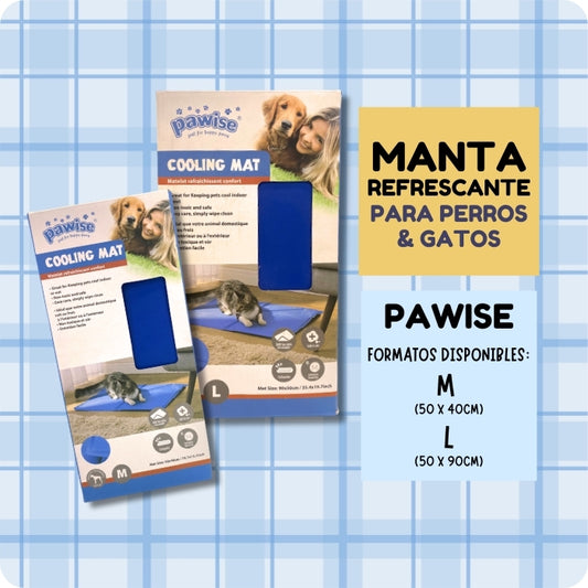 Manta refrescante para perros y gatos Pawise