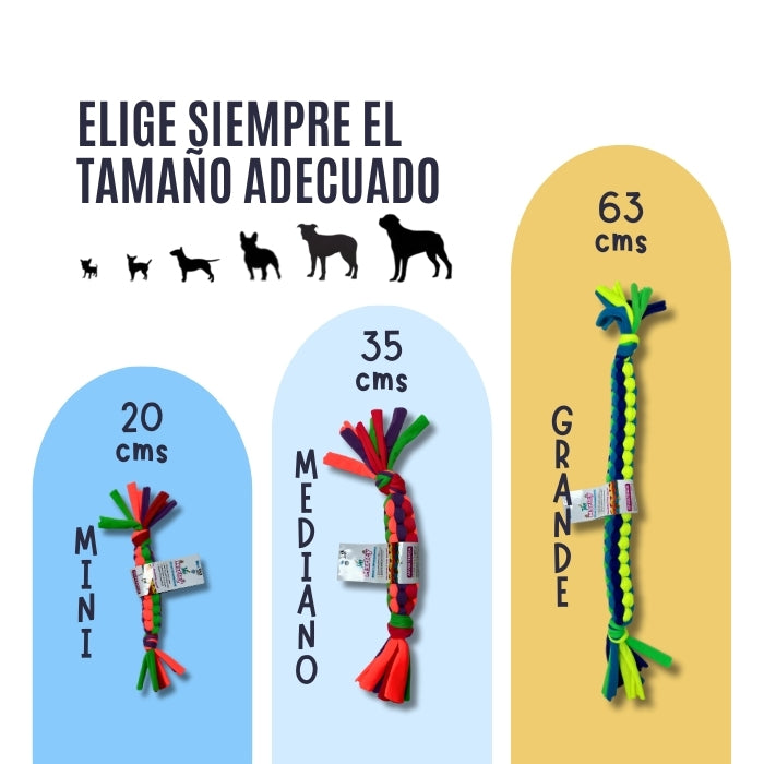 Marley Jao Toys. Tabla de tallas.