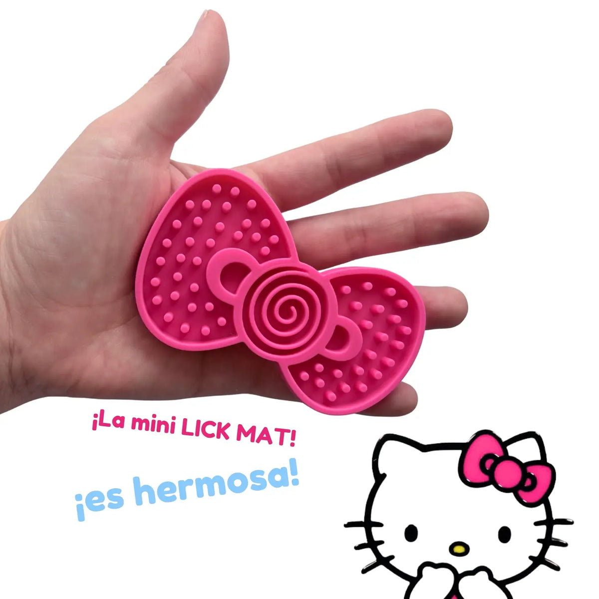 Lick Mat Hello Kitty and Friends Jazwares Interactivo con Mini Mat Desmontable