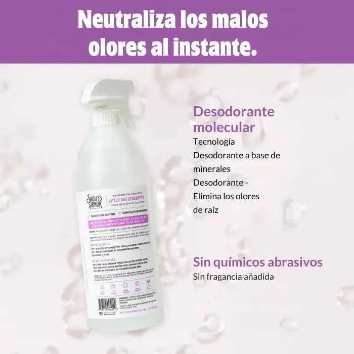 Litter Box Deodorizer Skouts Honor | Desodorizante de Arena para Gatos
