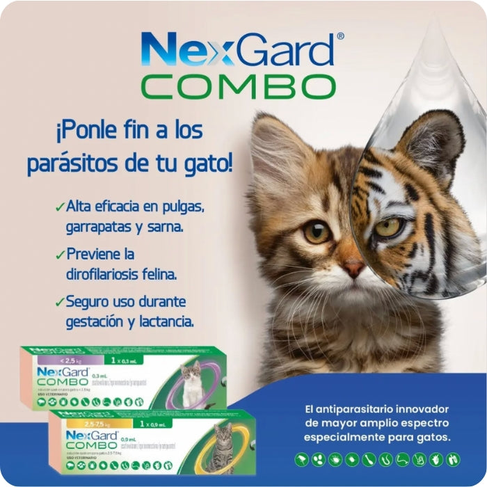 Nexgard combo caracteristicas