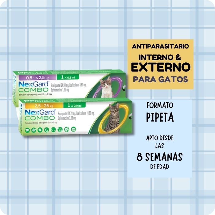 Nexgard combo variedades en Karu Auka