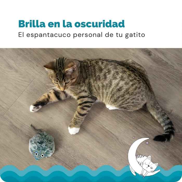 Cozy Night Mouse | Peluche Nocturno con Catnip para Gatos | Catstages