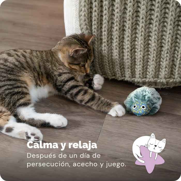 Cozy Night Mouse | Peluche Nocturno con Catnip para Gatos | Catstages