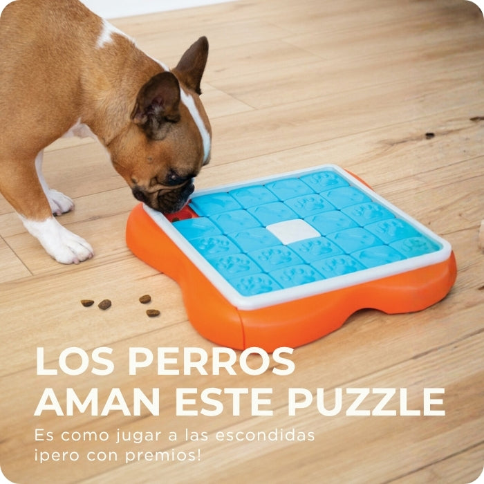Los perros aman este puzzle nivel 3 de Nina Ottosson Challenge Slider