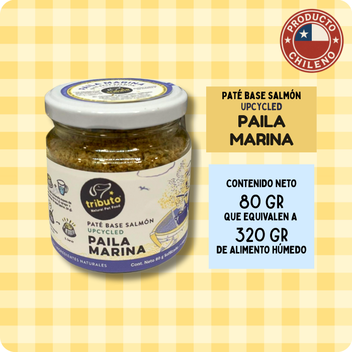 Paté liofilizado receta Paila Marina Tributo