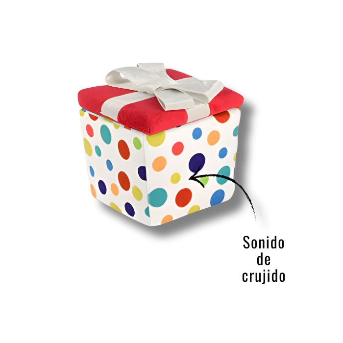 Pawfect present peluche sensorial para perros P.L.A.Y de 11 cm aprox tiene sonido exterior de crujido