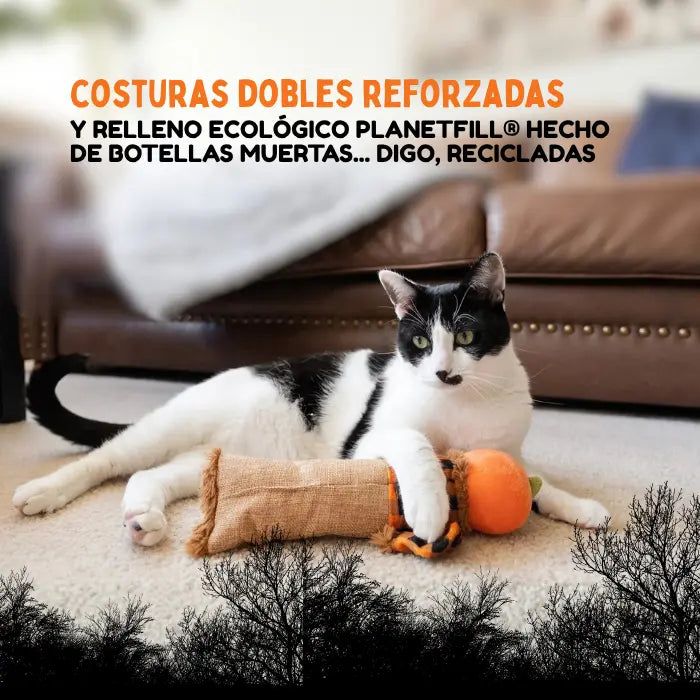 Peluche para Gatos con Hierba Gatera PLAY Feline Frenzy El Espantamiaujaros Kicker