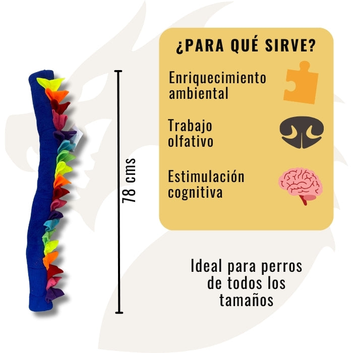 Para qué sirve Drako el Peluche olfativo para perros de Jao Toys