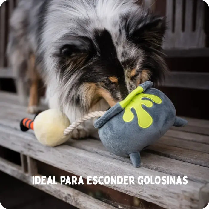 Juguete Interactivo para Perros con Sonido PLAY Howling Haunts Pocion Magica