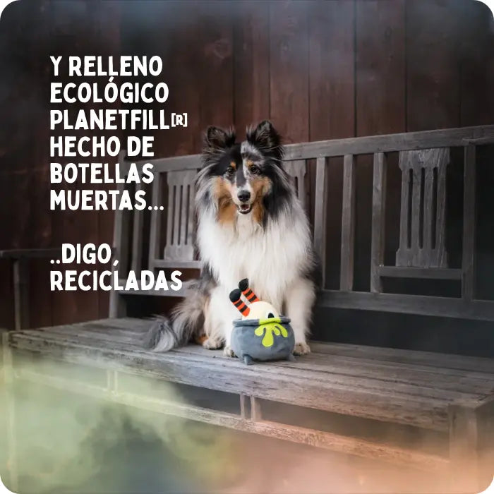 Juguete Interactivo para Perros con Sonido PLAY Howling Haunts Pocion Magica
