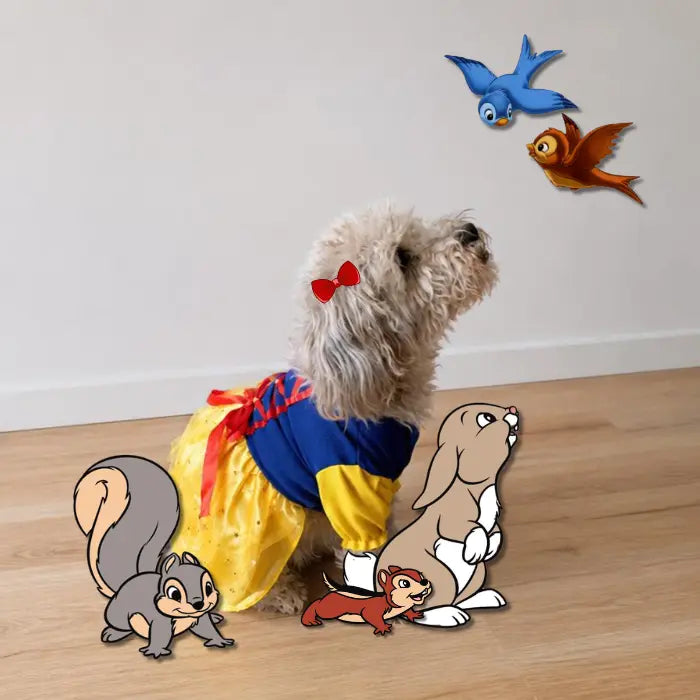 Disfraz de Blancanieves para perros y gatos | Confección Nacional