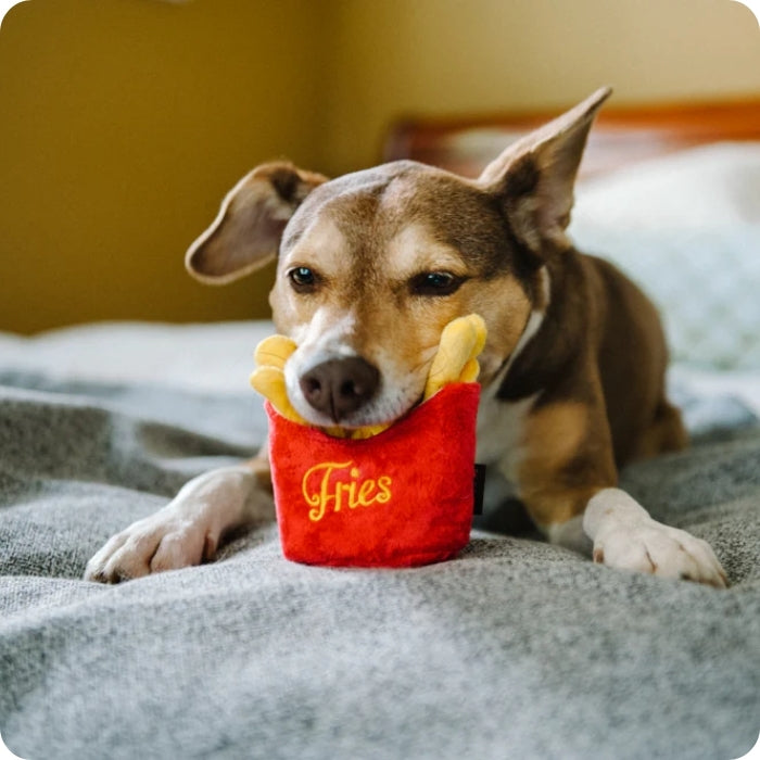 Frenchie Fries peluche P.L.A.Y