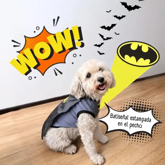 Disfraz de Batman para perros y gatos | Confección Nacional