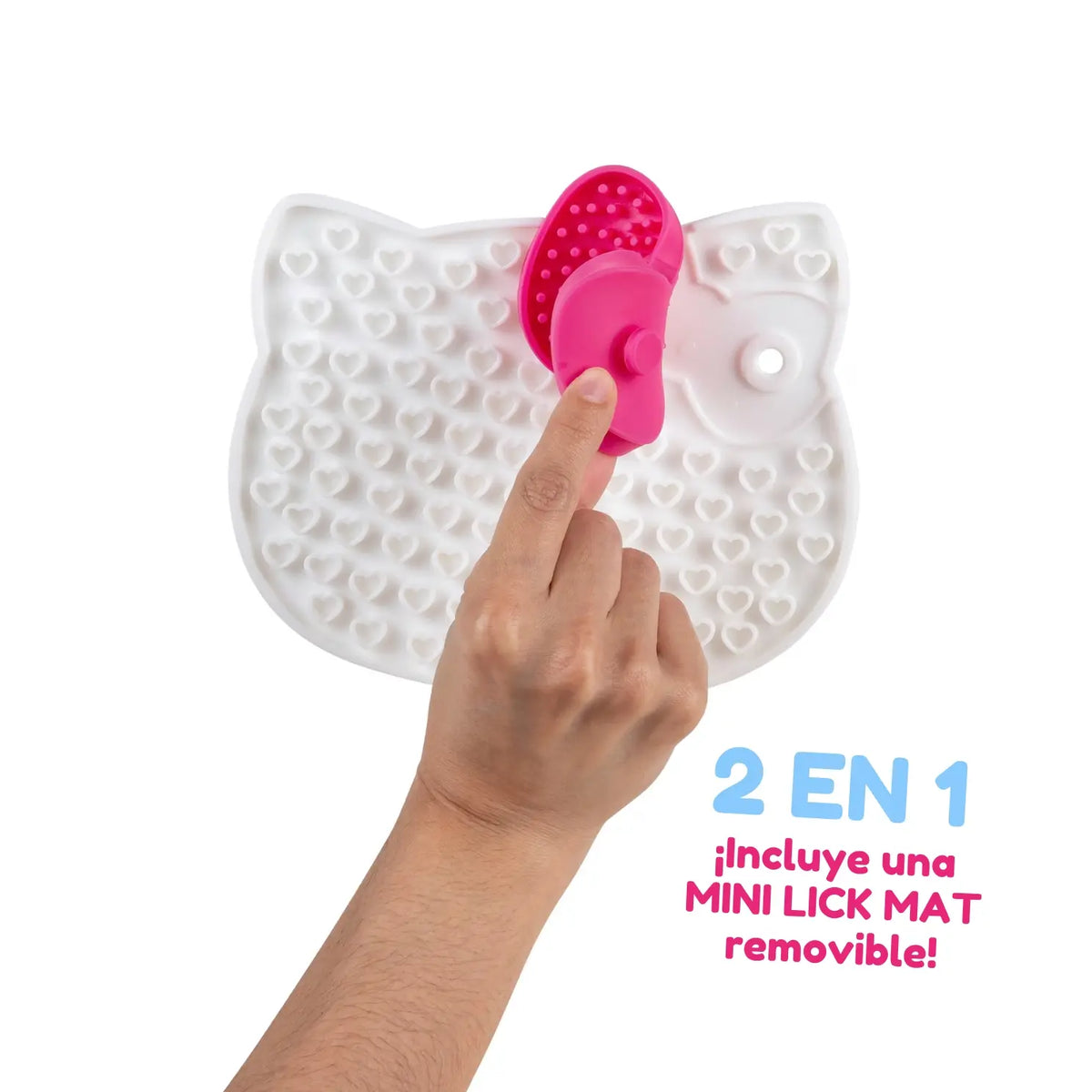 Lick Mat Hello Kitty and Friends Jazwares Interactivo con Mini Mat Desmontable