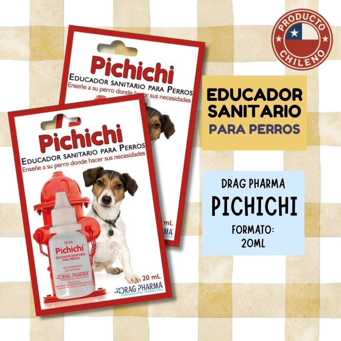 Pichichi: Educador Sanitario para perros en gotas de Drag Pharma