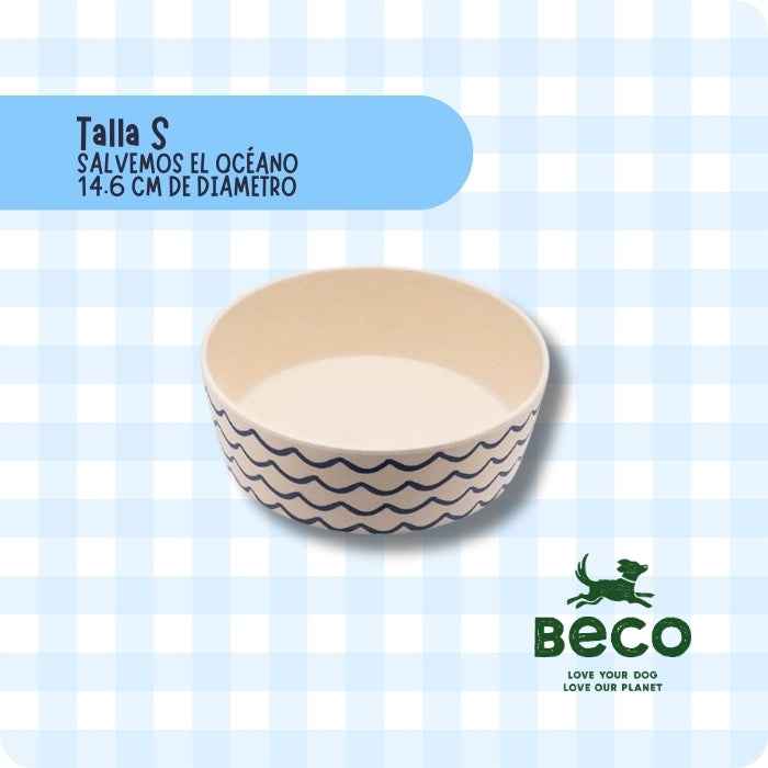 Plato de Bambú - Salvemos el océano