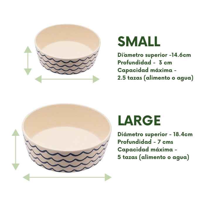 Plato de Bambú - Salvemos el océano